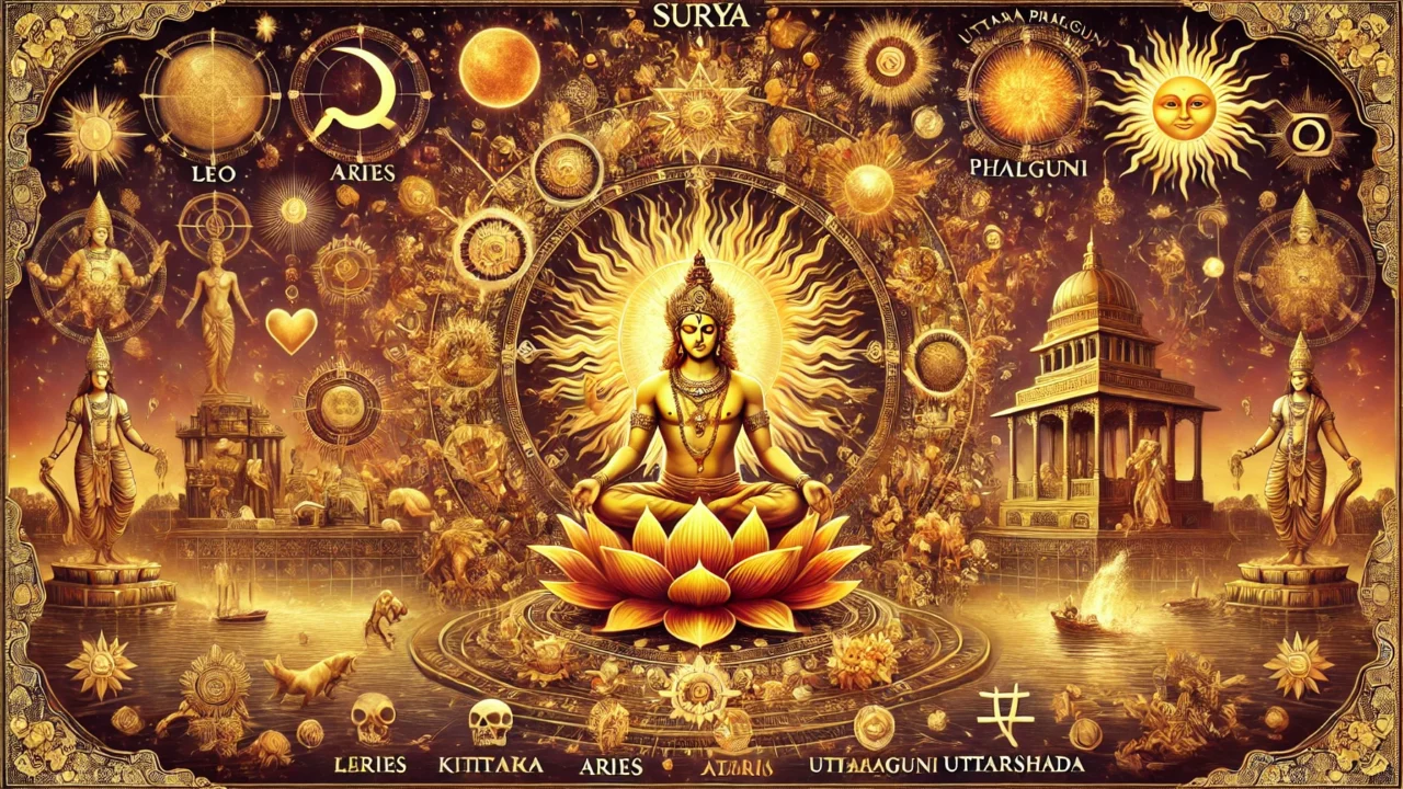 Chapter 3a:  Surya (Sun) |  Graha (Planetary) Characters and Descriptions | Brihat Parashara Hora Shastra